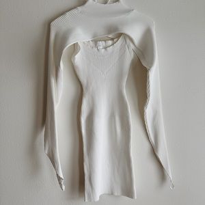 ASOS 2-1 White Dress